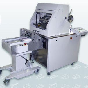 Faltmaschine für Papier - leafletFOLDER NET 21 - Mathias Bäuerle GmbH  - automatisch / mit großen Abmessungen