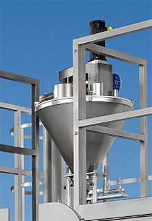 Pulver-Dosiergerät - MF-DCV 5000 - MF TECNO - MASSINI INDUSTRIES srl - Schrauben / Trichter