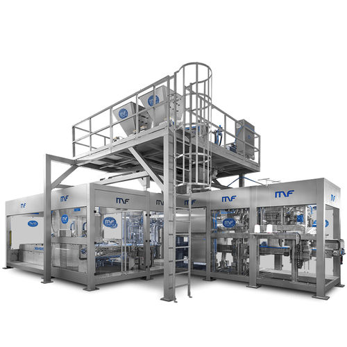 Horizontale Absackmaschine - IABA 600 D - MF TECNO - MASSINI INDUSTRIES srl - per Gewicht / automatisch / für Baustellen