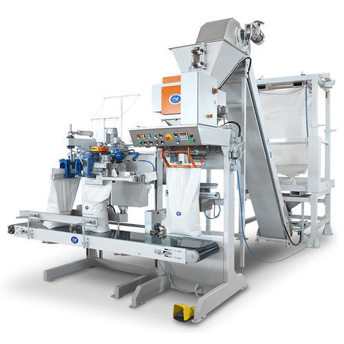 Halbautomatische Absackmaschine - DR - MF TECNO - MASSINI INDUSTRIES srl - per Gewicht / für Beutel / für die chemische Industrie