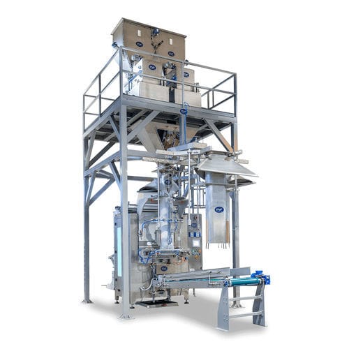 Automatische Verpackungsmaschine - MF 60 - MF TECNO - MASSINI INDUSTRIES srl - vertikal / kompakt / für Säcke