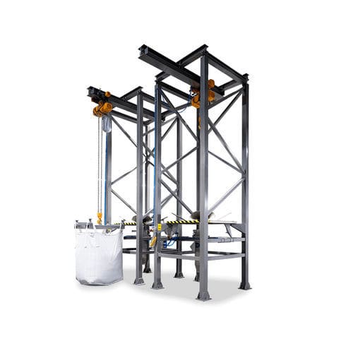 Entladungssystem für Big Bag - MF TECNO - MASSINI INDUSTRIES srl - halbautomatisch