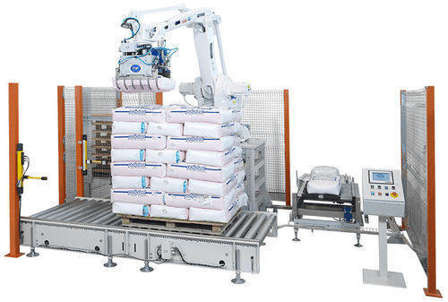 Schichtpalettierer - IRB 460 - MF TECNO - MASSINI INDUSTRIES srl - für Säcke / für Kisten / automatisch