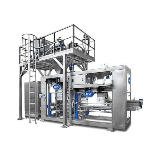 Horizontale Absackmaschine - IABA 600 - MF TECNO - MASSINI INDUSTRIES srl - per Gewicht / automatisch / für offene Säcke
