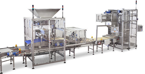 Produktionsanlage für Cookies / mit Extruder - SYR³ 800-1300 - Minipan S.r.l. Food Processing Machines - PLC-gesteuert