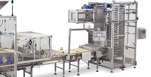 Be- und Entladesystem / Zahnstange - Minipan S.r.l. Food Processing Machines - automatisch