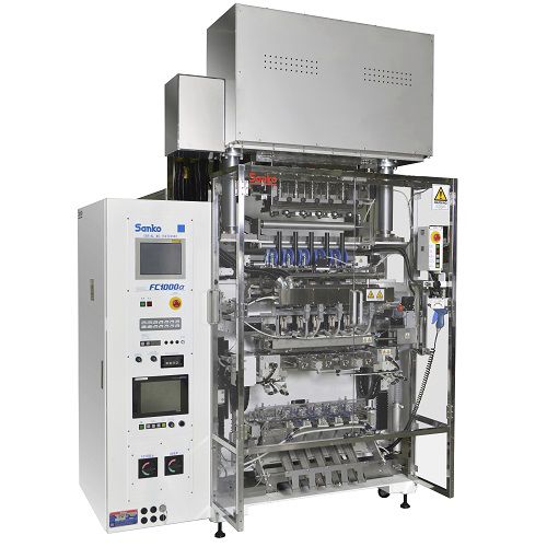 Vertikale Absackmaschine - FC-1000AF - Sanko Machinery Co., Ltd. - per Gewicht / Stickpack / für Pulver