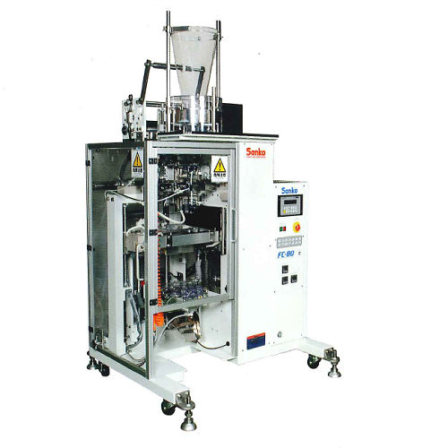 Vertikale Absackmaschine - FC-80 - Sanko Machinery Co., Ltd. - servogesteuert / Stickpack / für Pulver