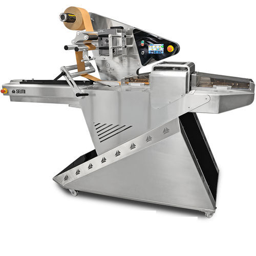 Flowpack-Verpackungsmaschine - WRAP 400 PLUS - Selmi - automatisch / Folien / kompakt