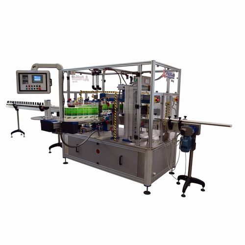 Automatische Etikettiermaschine - WING - Packlab S.r.l. - zur Rundumetikettierung / für die Pharmaindustrie / für Kosmetikanwendungen