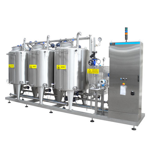Clean-in-Place-Anlage / für die Getränkeindustrie - TMCI Padovan S.p.A. - Newpack and Chemtech Divisions