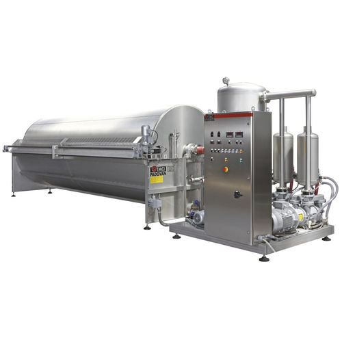 Filter für Wein - TAYLO - TMCI Padovan S.p.A. - Newpack and Chemtech Divisions - Trommel / Vakuum / Prozess