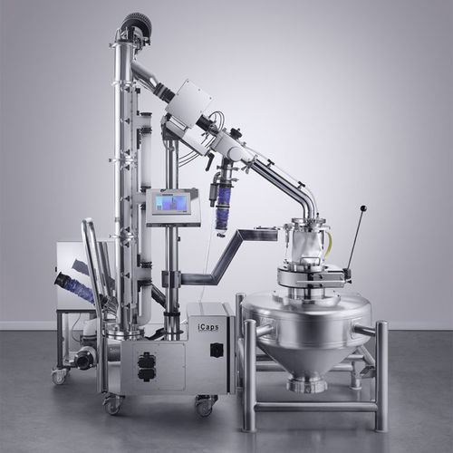 Medizinische Poliermaschine - iCaps HC - Pharma Technology - Bürsten / kontinuierlich
