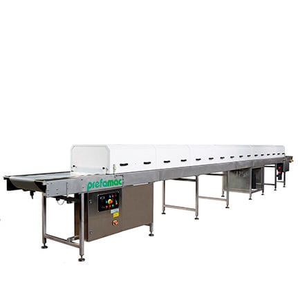 Kühltunnel für Schokolade - LIGHT - Prefamac Chocolate Machines N.V.