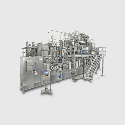Spül- und Sterilisations-Maschine / für Flüssigkeitsabfüllmaschine - Modulbloc - GEA Procomac S.p.A. - für Kunststoffflaschen / aseptisch
