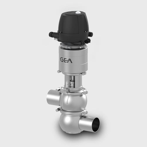 Verteilerventil - D-tec® W/DV - GEA Procomac S.p.A. - Membran / pneumatisch / mit Schaltwellenverlängerung