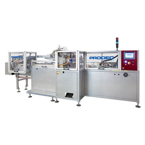 Seitlicher Kartonierer - ECI-20 - Prodec Equipos de Envasado, S.A.U. - automatisch / getaktete Funktion / kompakt