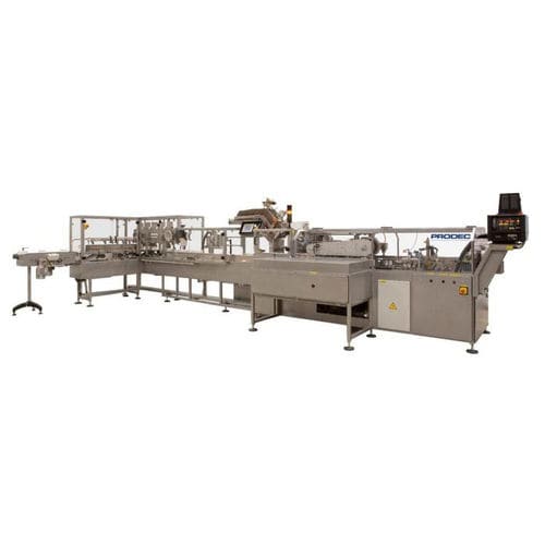 Seitlicher Kartonierer - EC-15 - Prodec Equipos de Envasado, S.A.U. - automatisch / kontinuierlich / kompakt