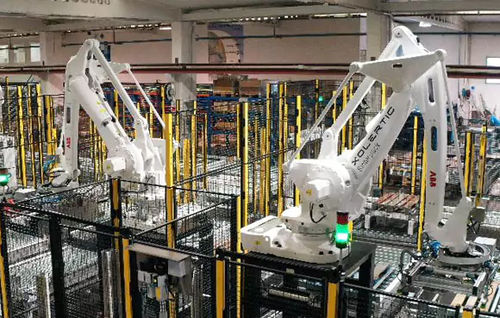 Palettier- und Verpackungsanlage - Prodec Equipos de Envasado, S.A.U.