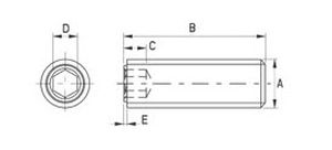Gewindestift - 188 series - Skiffy