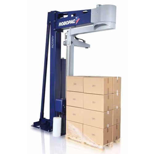 Stretchwickler mit Dreharm - ROTARY  - ROBOPAC SPA - Paletten / mit Stretchfolie