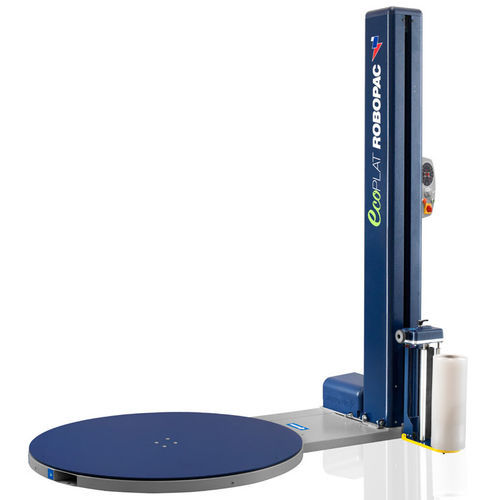 Stretchwickler mit Drehteller - ECOPLAT PLUS series - ROBOPAC SPA - automatisch / mit Stretchfolie / vertikal