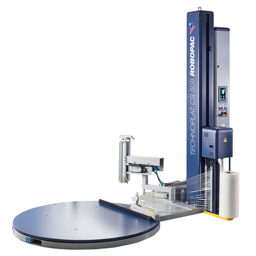 Stretchwickler mit Drehteller - TECHNOPLAT CS/CW - ROBOPAC SPA - vollautomatisch / Paletten / mit Stretchfolie