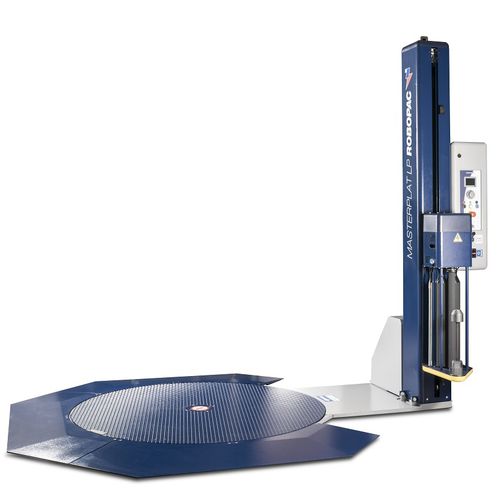Stretchwickler mit Drehteller - MASTERPLAT PLUS LP series - ROBOPAC SPA - automatisch / mit Stretchfolie / vertikal