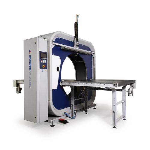 Horizontaler Stretchwickler - ORBIT R series - ROBOPAC SPA - automatisch / mit Touchscreen