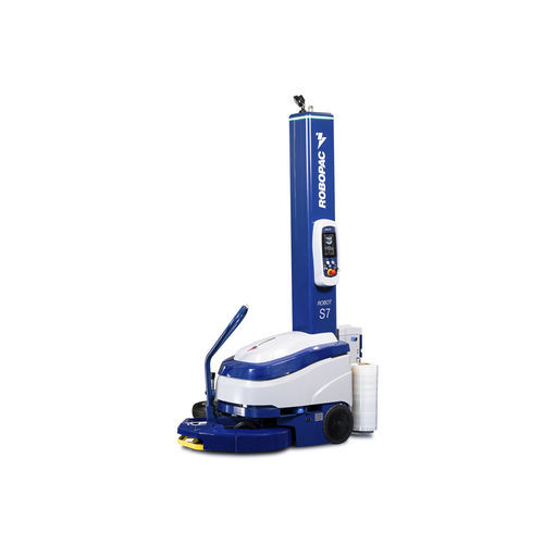 Automatischer Stretchwickler - Robot S7 Stop&Go - ROBOPAC SPA - Paletten / mit Stretchfolie / Akku