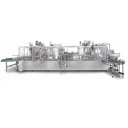 Automatische Abfüllmaschine mit Traysealer - Robot Food Technologies Germany GmbH - für Gläser / für Kosmetik