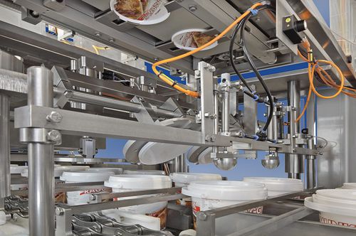 Automatischer Verdeckelungsmaschine - Robot Food Technologies Germany GmbH