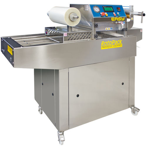 Linearer Schalensiegler - EASY - Rotopack S.r.l. - automatisch / Vakuum / kompakt