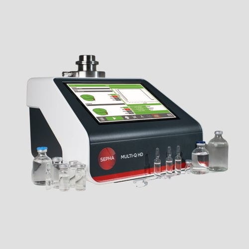 Mikroleck-Detektor / Vakuum -  Multi-Q HD - Sepha Ltd. - mit integriertem Bildschirm / für Verpackung