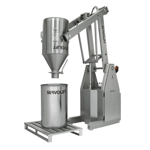 Elektrischer Manipulator - SL 250 - Servolift GmbH - mit Greifsystem / für Transport / für Fässer