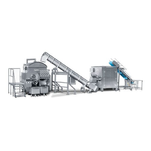 Hackfleisch-Produktionslinie - AU 200 U / MRU 1800 - Maschinenfabrik Seydelmann