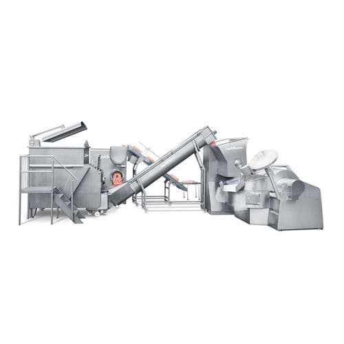 Wurst-Produktionslinie - MRU 1300 / GW 300 / K 754 AC-8 - Maschinenfabrik Seydelmann