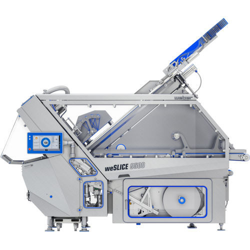 Fleischschneidemaschine - weSLICE 9500 - Weber Maschinenbau - vollautomatisch / mit Sichelmesser / Edelstahl