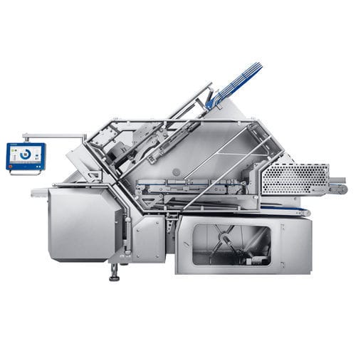 Fleischschneidemaschine - 804 series - Weber Maschinenbau - automatisch / Rundmesser / Edelstahl
