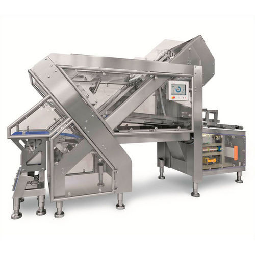 Messer-Käseteiler - TS500 - Weber Maschinenbau - automatisch / horizontal / mit Förderer