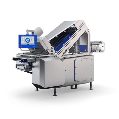 Fleischschneidemaschine - weSLICE 4000 - Weber Maschinenbau - automatisch / Rundmesser / Edelstahl