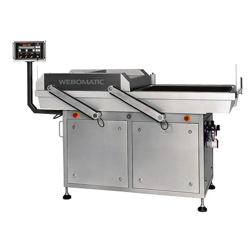 Automatische Verpackungsmaschine - PNC 20 - WEBOMATIC - manuell / Vakuum / Doppelkammer