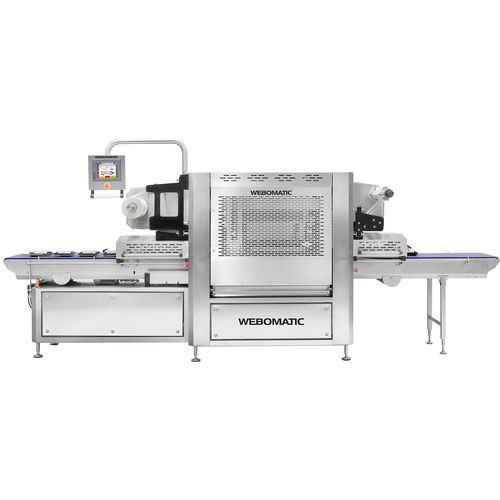 Linearer Schalensiegler - TL 650 - WEBOMATIC - automatisch / Vakuum / Verpackungen unter Schutzatmosphäre