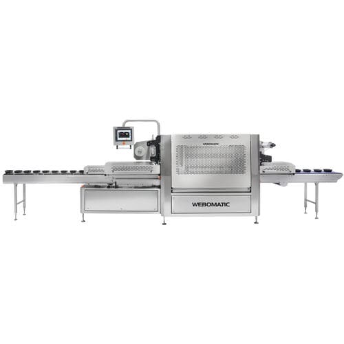 Linearer Schalensiegler - TL 1150 - WEBOMATIC - automatisch / Vakuum / Verpackungen unter Schutzatmosphäre