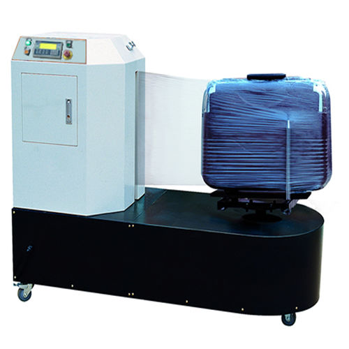 Stretchwickler für Gepäck - XL-01 - SHANDONG  SINOLION  MACHINERY  CORP  LTD - mit Drehteller / automatisch / mit Stretchfolie