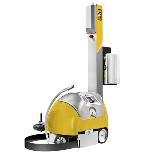 Mobiler Stretchwickler - SHANDONG SINOLION MACHINERY CORP LTD - mit Dreharm / vollautomatisch / Alkohol