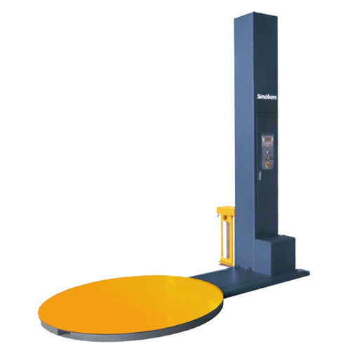 Stretchwickler mit Drehteller - T1650FL - SHANDONG SINOLION MACHINERY CORP LTD - halbautomatisch / Paletten / für Kartons