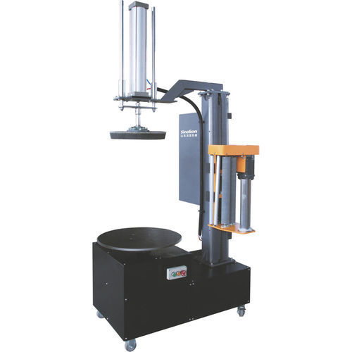 Stretchwickler mit Drehteller - NT600F-Y - SHANDONG SINOLION MACHINERY CORP LTD - halbautomatisch / Paket / für Karton