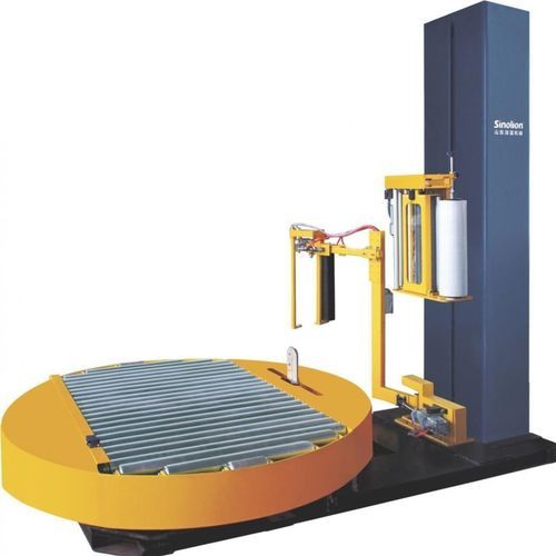 Stretchwickler mit Drehteller - T1800FZ-PL - SHANDONG  SINOLION  MACHINERY  CORP  LTD - vollautomatisch / Wasser / für Nahrungsmittel