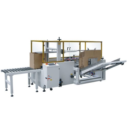 Automatischer Kartonaufrichter - SPK40D - SHANDONG  SINOLION  MACHINERY  CORP  LTD - halbautomatisch / mit Klebeband